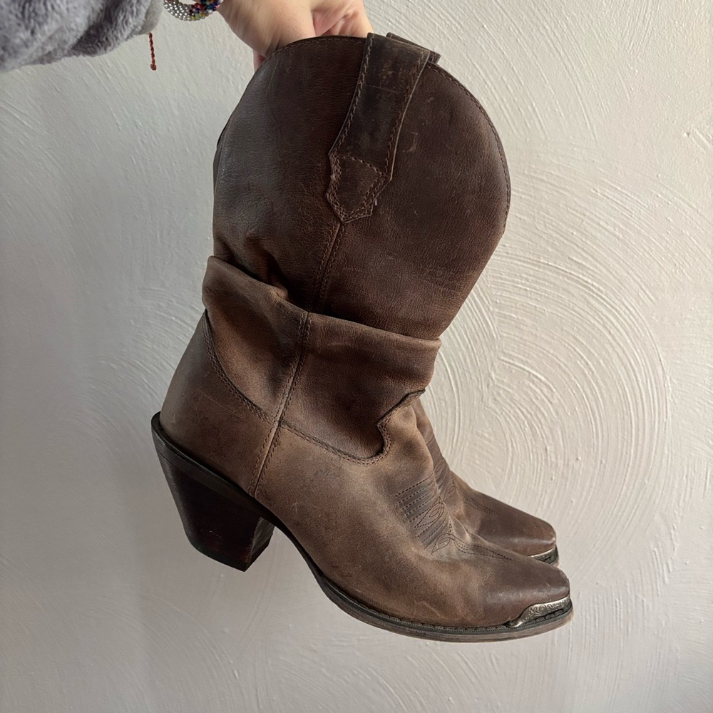 Durango Brown Leather Western Boots women’s size 6